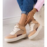 Gemre Beige high-top sneakers Adite | shoptok.hr
