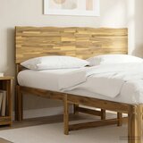  Uzglavlje s prirodnim rubom ROSTOCK Bijela 135 cm | shoptok.hr