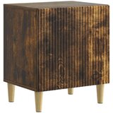vidaXL Noćni ormar Dimljeni hrast 43 x 34 5 x 50 cm Konstruirano drvo - Dimljeni hrast 1 | shoptok.hr