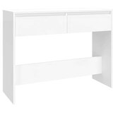 vidaXL Konzolni stol bijeli 100 x 35 x 76,5 cm od iverice | shoptok.hr