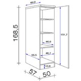 Flex-Well Omara Avila, Barva Hrasta, Magnolija | Shoptok.si