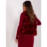 Wool Fashion Italia Vest-AT-KZ-2349.00P-burgundy | Shoptok.si