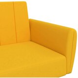  Kavč dvosed z ležiščem rumen žamet, (21038126) | Shoptok.si