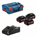 Bosch početni set 3 x akumulator GBA 18V 5,0 Ah + punjač GAL 18V-40 L-Boxx (0615990L3T) Cene