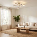 Brilagi LED RGB prigušiva plafonski luster MONO 6xGX53/14W/230V Wi-Fi Tuya crna | Eponuda.com