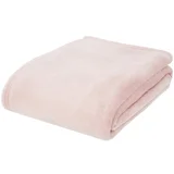 Svijetlo ružičasta deka od mikropliša 130x170 cm Raschel Velvet –