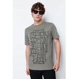 Trendyol Muška majica TMNSS20TS0088, Kaki | Eponuda.com