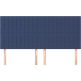  Uzglavlje plavo 180x5x118/128 cm tkanina | shoptok.hr