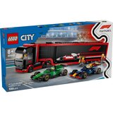 Lego City F1 Truck with RB20 and AMR24 F1 Cars 60445 | Eponuda.com