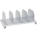 Kongamek Voziček za valoviti karton, pocinkano jeklo, DxŠxV 1050 x 500 x 418 mm | Shoptok.si