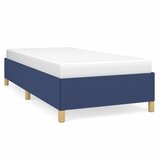 The Living Store Posteljni okvir moder 80x200 cm blago - Posteljni Okvir, (21527006) | Shoptok.si