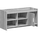  Ormar za cipele s pohranom Siva Sonoma 100 x 39,5 x 51 cm | shoptok.hr