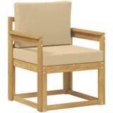 2 Komad Set vanjskih sofa Poliester Bijela i Bež | Shoptok.si