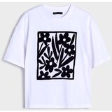 Sinsay Majica kratkih rukava s printom | shoptok.hr
