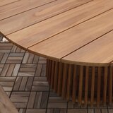 House Nordic Okrugao vrtni stol od masivne tikovine ø 120 cm Lorca – | shoptok.hr