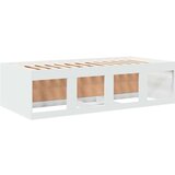  Dnevni krevet s ladicama bijeli 90 x 200 cm konstruirano drvo | shoptok.hr