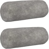  Presvlaka za jastuk 2 pcs HEERLEN Svjetlosiva Ø 15 x 40 cm Cijene