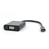  Adapter kabl Type-C to VGA, 3.1 , BLACK, 15cm, GEMBIRD AB-CM-VGAF-01 | Eponuda.ba