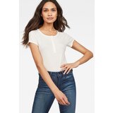 G-star T-shirt - G-STAR Mysid slim granddad r t wmn ss white | shoptok.hr