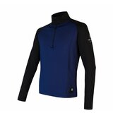Sensor Men's sweatshirt Coolmax Thermo zipper blue/black cene