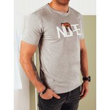 DStreet Grey men's T-shirt with print | shoptok.hr