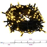  Umjetno božićno drvce s kuglicom 150 cm 150 LED lampica - Zelena 150 cm s LED-ima i crvenim lopticama | shoptok.hr