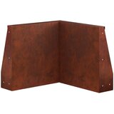  Zid za zadržavanje 50 x 50 x 40 cm Otporni čelik Rđa | shoptok.hr