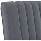  Niska stolica tamnosiva baršunasta | shoptok.hr