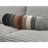 Bobochic Paris Svetlo siva sedežna garnitura za spanje/raztegljiva iz rebrastega žameta 220 cm Hugo – | Shoptok.si
