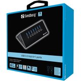 Sandberg usb 3.0 hub 6+1 ports 133-82 | Shoptok.si