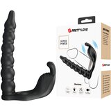 Pretty Love Blackney Cock Ring Double Penetrator Black | shoptok.hr