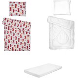  Posteljina set 5 elemenata za krevet 160x80 cm uzorak-24 | shoptok.hr