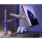 NORTH BAYOU G80 Gaming stoni nosač za monitor mat crni | ePonuda.com