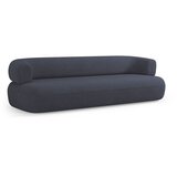 Micadoni Temno modra sedežna garnitura iz tkanine bouclé 200 cm Jenny – | Shoptok.si