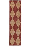Flair Rugs Ručno rađena staza od mješavine jute boja terakote 80x230 cm Effie Diamond – | shoptok.hr