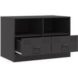 TV ormarić crni 67 x 39 x 44 cm čelični | Eponuda.ba