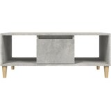  Stolić za kavu boja betona 90x50x36,5 cm konstruirano drvo | shoptok.hr