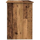 vidaXL Pisalna miza iz starega lesa 100x55x75 cm Izoblikovan les | Shoptok.si