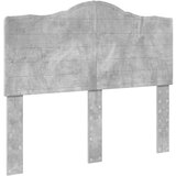  Vzglavje z vzglavjem Betonsko siva 135 cm Konstruiran les, (5000110002) | Shoptok.si