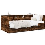  Dnevni krevet s ladicama bez madraca boja hrasta 100x200 cm | shoptok.hr