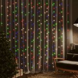 vidaXL led zavjesa s vilinskim svjetlima 3 x 3 m 300 led raznobojna cijene