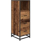 vidaXL set namještaja za kupaonicu 4 pcs staro drvo 80 x 33 x 60 cm | shoptok.hr