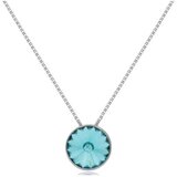 Victoria Cruz basic m turquoise lančić sa swarovski kristalom ( a2809-15hg ) Cene