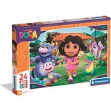 Clementoni puzzle 24 maxi dora explorer ( CL24826 ) Cene