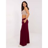 MODA ITALY Trousers-IT-SP-21559.75-burgundy | shoptok.hr