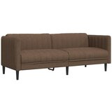  3-dijelni set sofa smeđi od tkanine | shoptok.hr