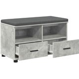  Klupa za hodnik s jastukom Betonsko Siva 80 x 38 x 46 cm | Eponuda.ba