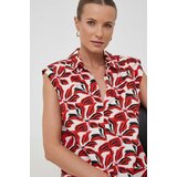 United Colors Of Benetton Pamučna majica za žene, boja: crvena, s uzorkom | shoptok.hr