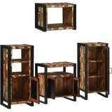  Set namještaja za kupaonicu Zidne 4 pcs Čvrsto reciklirano drvo | Eponuda.ba