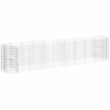  Gabionska povišena gredica od pocinčanog željeza 500x100x100 cm | shoptok.hr